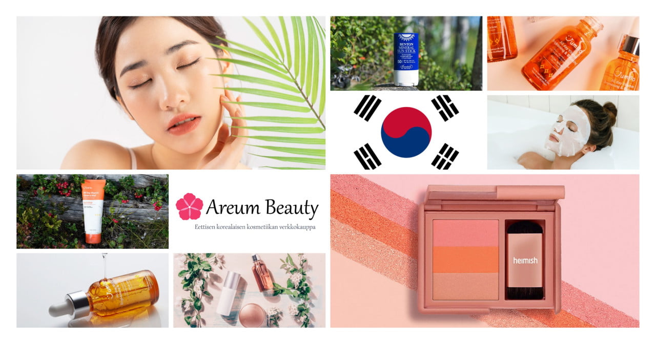 Korealainen kosmetiikka, kuvakollaasi