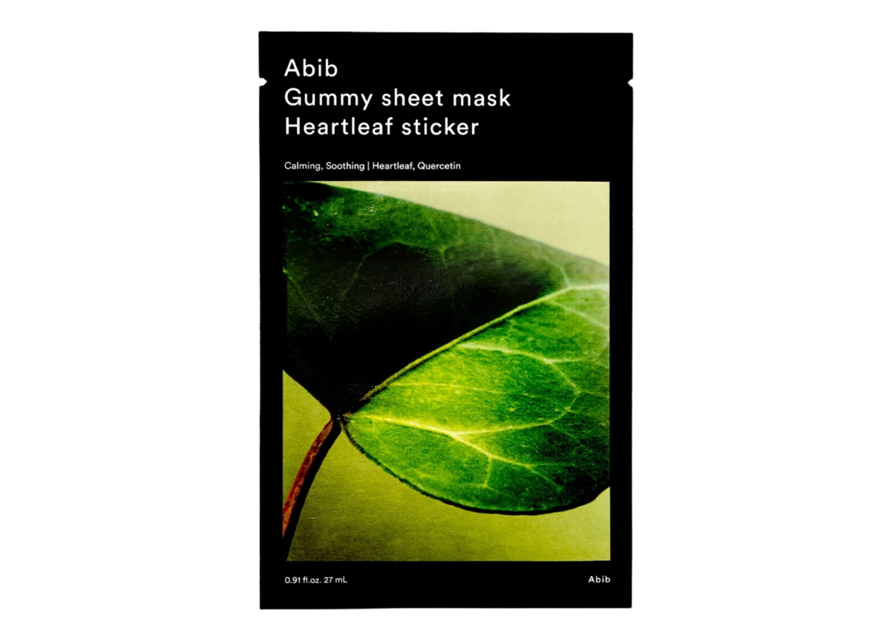Gummy Sheet Mask Heartleaf Sticker