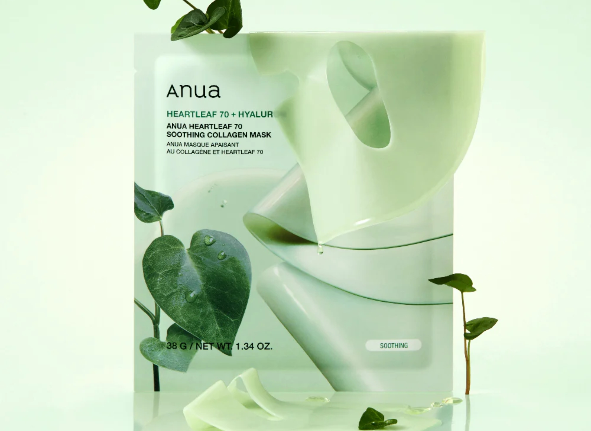 Heartleaf 70 Soothing Collagen Mask - Image 3